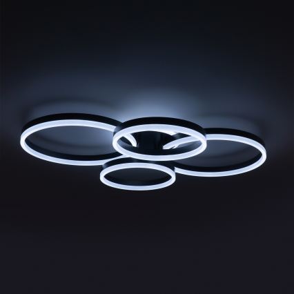 Brilagi - Plafonnier LED dimmable ORBITS LED/52W/230V 3000-6000K avec télécommande