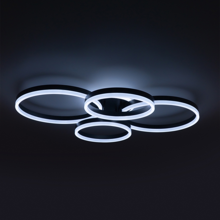 Brilagi - Plafonnier LED dimmable ORBITS LED/52W/230V 3000-6000K avec télécommande