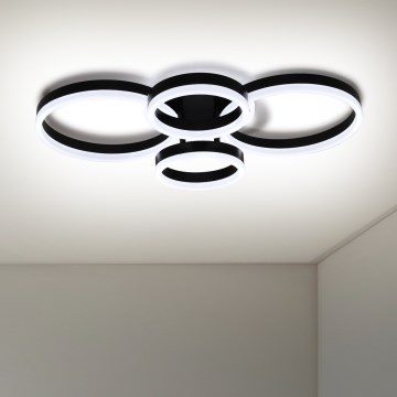 Brilagi - Plafonnier LED dimmable ORBITS LED/49W/230V 3000/4000/6000K avec télécommande
