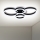 Brilagi - Plafonnier LED dimmable ORBITS LED/49W/230V 3000-6000K avec télécommande