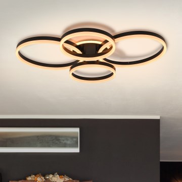 Brilagi - Plafonnier LED dimmable ORBITS LED/52W/230V 3000/4000/6000K avec télécommande