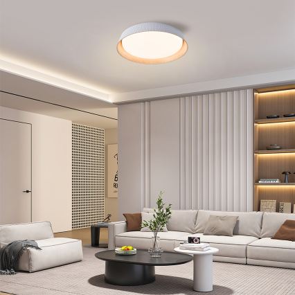 Brilagi - Plafonnier LED dimmable ORINO LED/54W/230V 3000–6000K blanc Ø 43 cm + télécommande