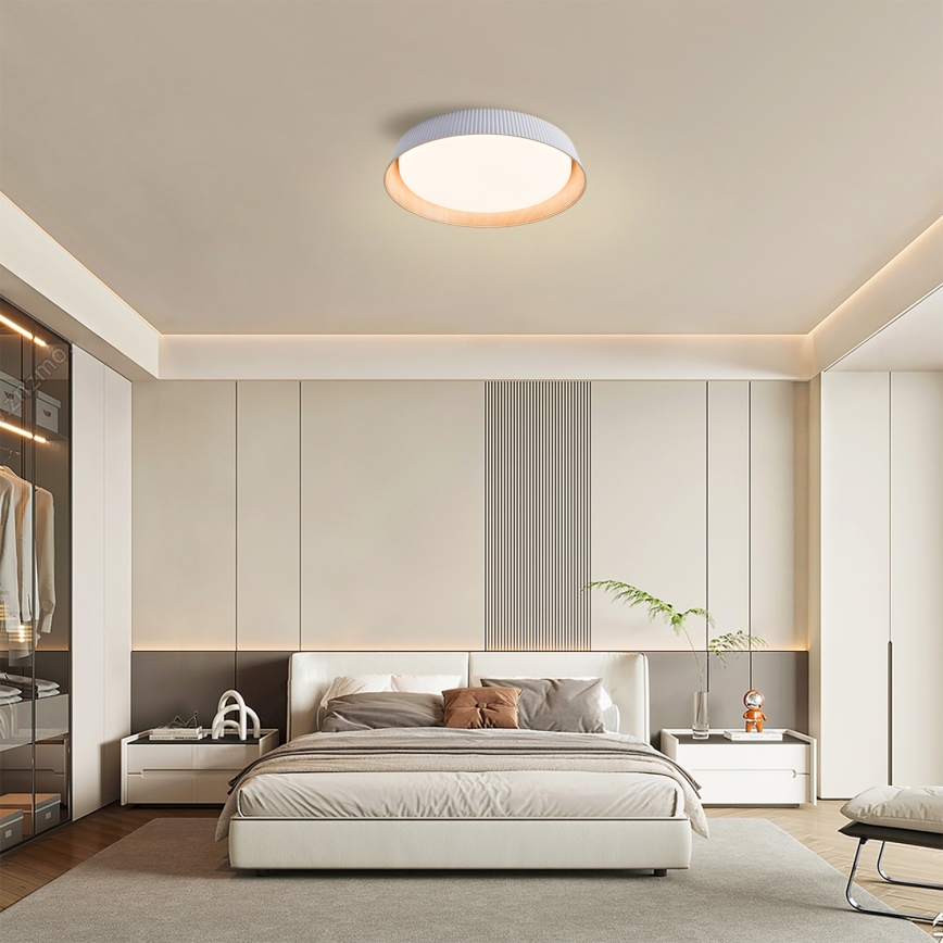 Brilagi - Plafonnier LED dimmable ORINO LED/54W/230V 3000–6000K blanc Ø 43 cm + télécommande
