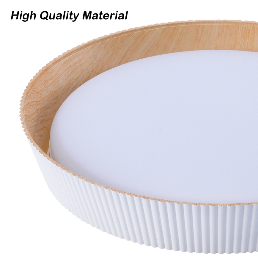 Brilagi - Plafonnier LED dimmable ORINO LED/54W/230V 3000–6000K blanc Ø 43 cm + télécommande