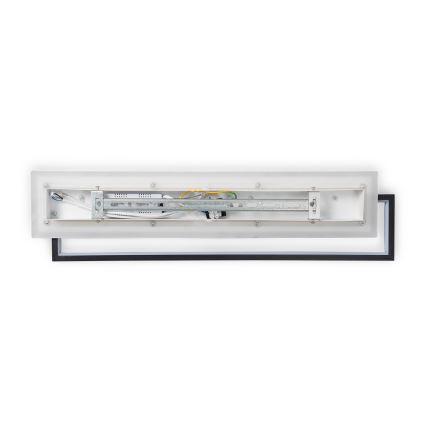 BRILAGI - Plafonnier LED dimmable OUTLINE LED/66W/230V 3000-6000K 15x60 cm blanc/noir + télécommande
