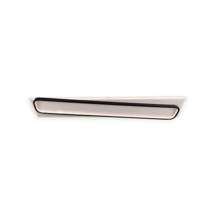 Brilagi - Plafonnier LED dimmable OUTLINE LED/90W/230V 3000-6000K 18x100 cm blanc/noir + télécommande