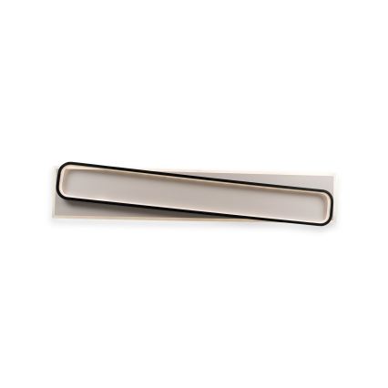 Brilagi - Plafonnier LED dimmable OUTLINE LED/90W/230V 3000-6000K 18x100 cm blanc/noir + télécommande