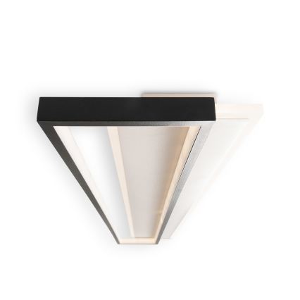 Brilagi - Plafonnier LED dimmable OUTLINE LED/90W/230V 3000-6000K 18x100 cm blanc/noir + télécommande