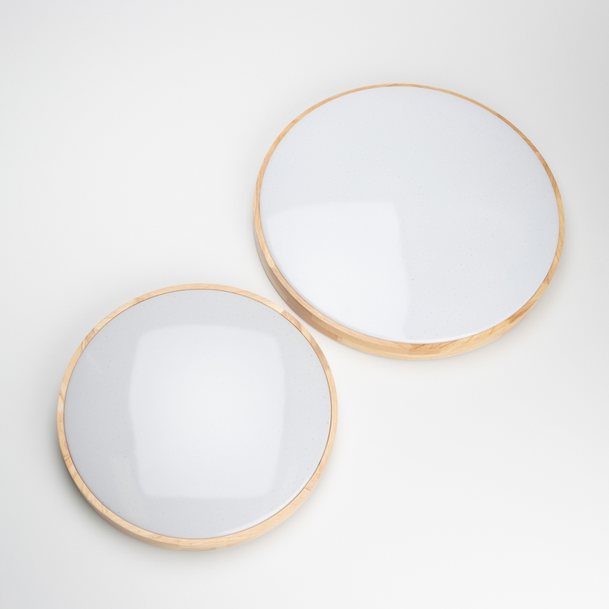 Brilagi - Plafonnier LED dimmable PINE LED/60W/230V Ø 52 cm 3000–6500 K + télécommande