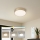 Brilagi - Plafonnier LED dimmable POOL LED/24W/230V 3000–6000 K Ø 20 cm doré + télécommande