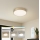 Brilagi - Plafonnier LED dimmable POOL LED/36W/230V 3000-6000K Ø 30 cm doré + télécommande