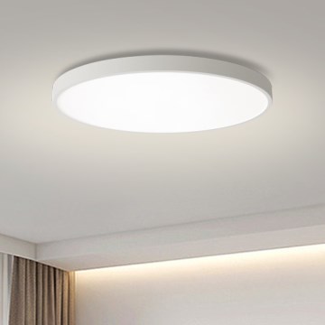 Brilagi - Plafonnier LED dimmable POOL SMART LED/100W/230V 3000-6000K Ø 80 cm Wi-Fi Tuya blanc + télécommande