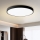 Brilagi - Plafonnier LED dimmable POOL SMART LED/100W/230V 3000-6000K Ø 80 cm Wi-Fi Tuya noir + télécommande