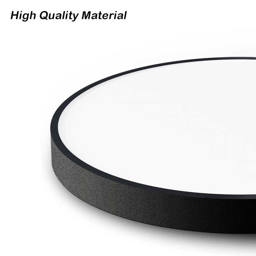 Brilagi - Plafonnier LED dimmable POOL SMART LED/100W/230V 3000-6000K Ø 80 cm Wi-Fi Tuya noir + télécommande