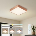 BRILAGI - Plafonnier LED dimmable POOL SQUARE LED/48W/230V 3000-6000K 50x50 cm cuivré + télécommande