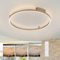 Brilagi - Plafonnier LED dimmable PORTOFINO LED/60W/230V 3000-6000K Ø 80 cm beige + télécommande