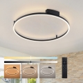 Brilagi - Plafonnier LED dimmable PORTOFINO LED/60W/230V 3000-6000K Ø 80 cm noir + télécommande