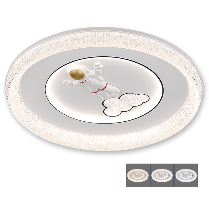 BRILAGI - Plafonnier LED dimmable pour enfants ASTRO LED/68W/230V 3000-6000K Ø 50 cm + télécommande