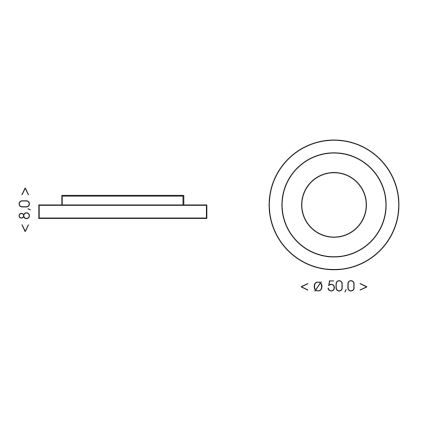 BRILAGI - Plafonnier LED dimmable pour enfants ASTRO LED/68W/230V 3000-6000K Ø 50 cm + télécommande
