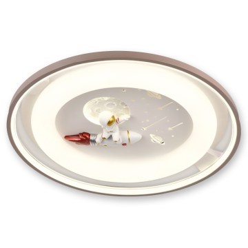 BRILAGI - Plafonnier LED dimmable pour enfants ASTRO LED/75W/230V 3000-6000K Ø 50 cm + télécommande