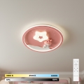 BRILAGI - Plafonnier LED dimmable pour enfants BUNNY LED/83W/230V 3000-6000K Ø 49 cm + télécommande