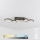 Brilagi - Plafonnier LED dimmable RINGO LED/34W/230V 3000-6000K 28x84 cm noir + télécommande