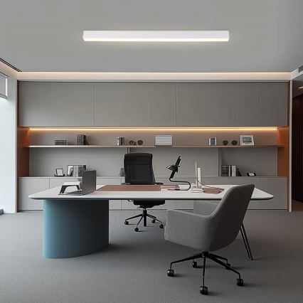 Brilagi - Plafonnier LED dimmable SLEEKLINE SMART LED/40W/230V 3000-6000K Wi-Fi Tuya blanc + télécommande