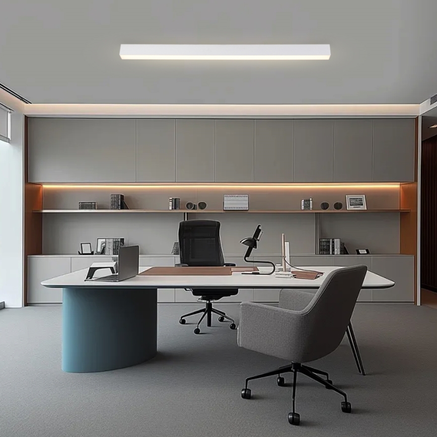 Brilagi - Plafonnier LED dimmable SLEEKLINE SMART LED/40W/230V 3000-6000K Wi-Fi Tuya blanc + télécommande