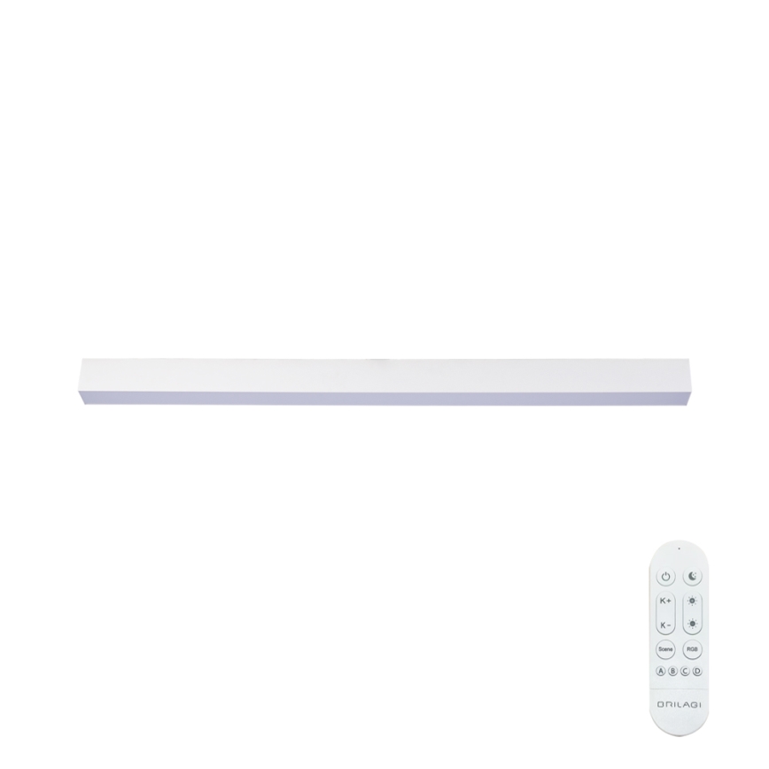 Brilagi - Plafonnier LED dimmable SLEEKLINE SMART LED/40W/230V 3000-6000K Wi-Fi Tuya blanc + télécommande