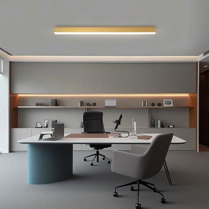 Brilagi - Plafonnier LED dimmable SLEEKLINE SMART LED/40W/230V 3000-6000K Wi-Fi Tuya doré + télécommande