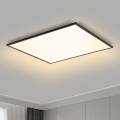 Brilagi - Plafonnier LED dimmable SLIMFRAME LED/58W/230V 60x60 cm 3000-6000K noir + télécommande