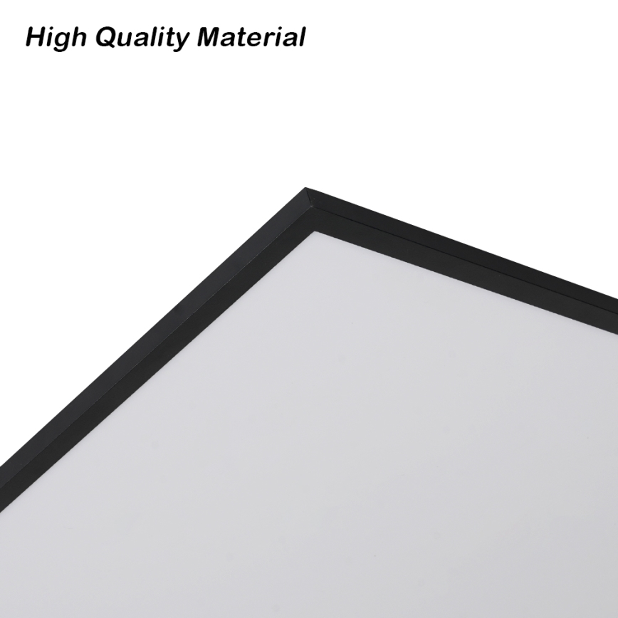 Brilagi - Plafonnier LED dimmable SLIMFRAME LED/80W/230V 120x60 cm 3000-6000K noir + télécommande