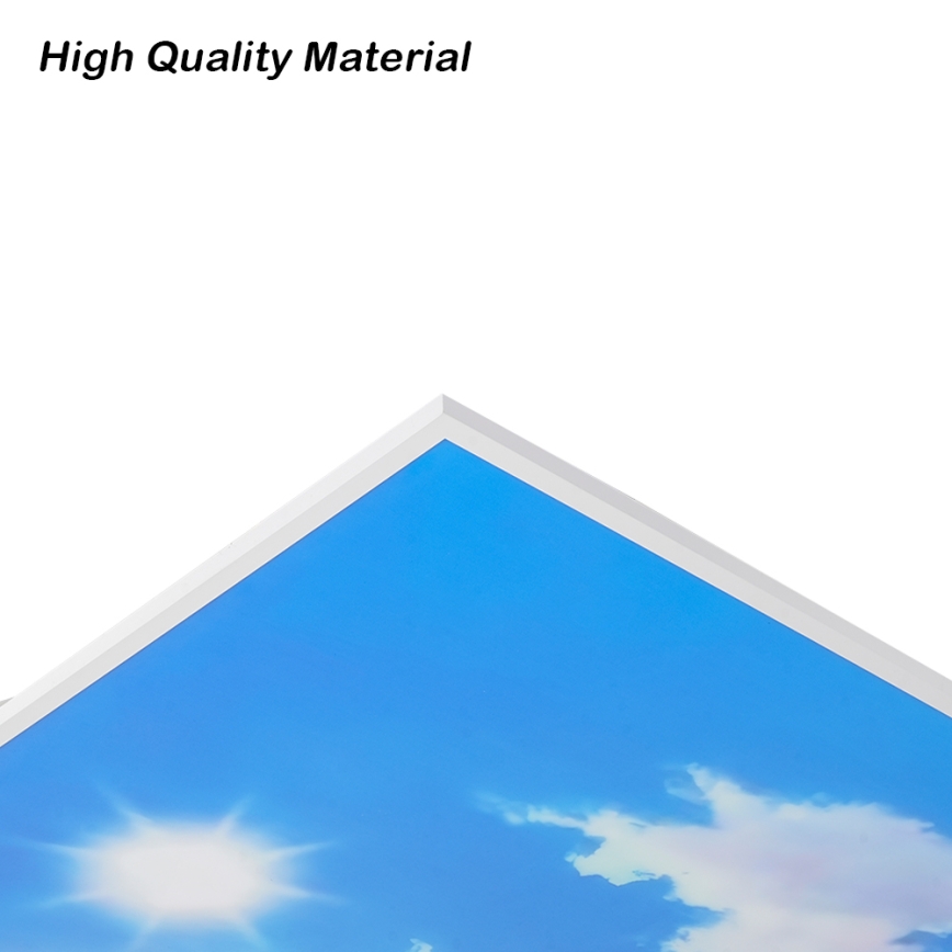 Brilagi - Plafonnier LED dimmable SLIMFRAME SKY LED/80W/230V 120x60 cm 3000-6000K argenté/bleu + télécommande