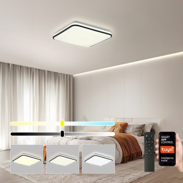 Brilagi - Plafonnier LED dimmable SMART LED/24W/230V 43x43 cm 3000-6000K Wi-Fi Tuya Beacon + télécommande