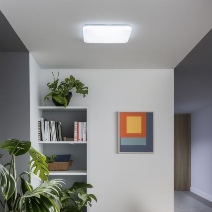 Brilagi - Plafonnier LED dimmable SMART LED/28W/230V 43x43 cm 2700-6500K Wi-Fi Tuya + télécommande