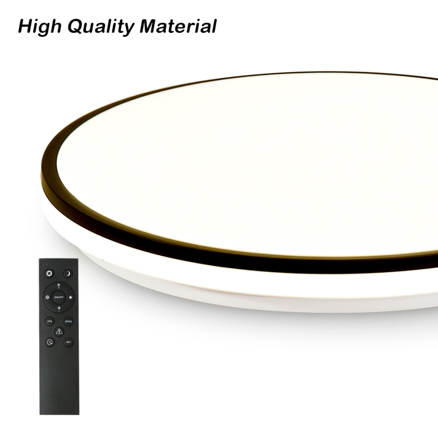 Brilagi - Plafonnier SMART LED dimmable 36W/230V Ø 48 cm 3000–6000K Wi‑Fi Tuya Beacon + télécommande