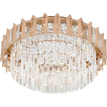 Brilagi - Plafonnier LED dimmable SPECTRA LED/45 W/230 V 3000–6000 K Ø 48 cm doré + télécommande