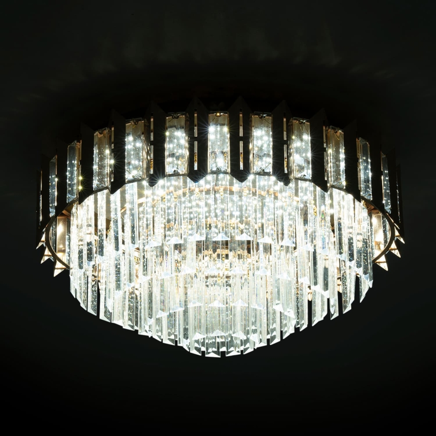 BRILAGI - Plafonnier LED dimmable SPECTRA LED/45 W/230 V 3000–6000 K Ø 48 cm doré + télécommande