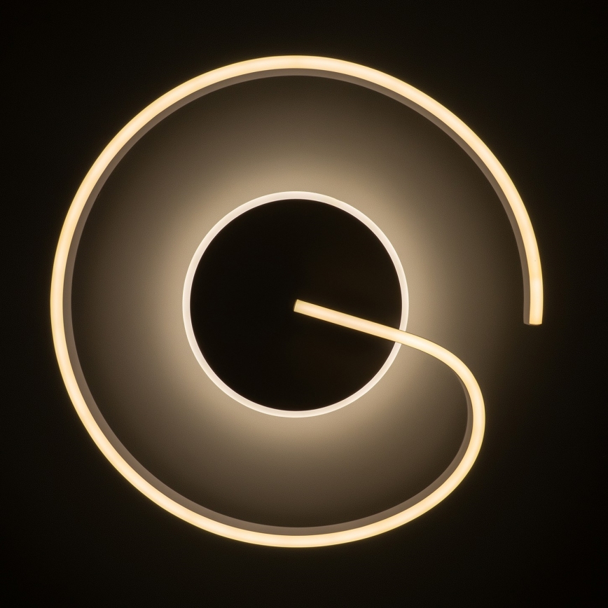 Brilagi - Plafonnier LED dimmable SPIRAL LED/56W/230V Ø 50 cm 3000/4000/6000 K + télécommande