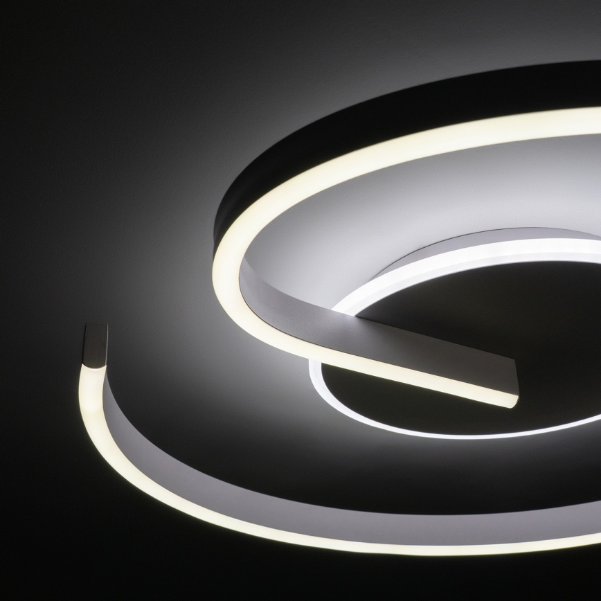 Brilagi - Plafonnier LED dimmable SPIRAL LED/56W/230V Ø 50 cm 3000/4000/6000 K + télécommande