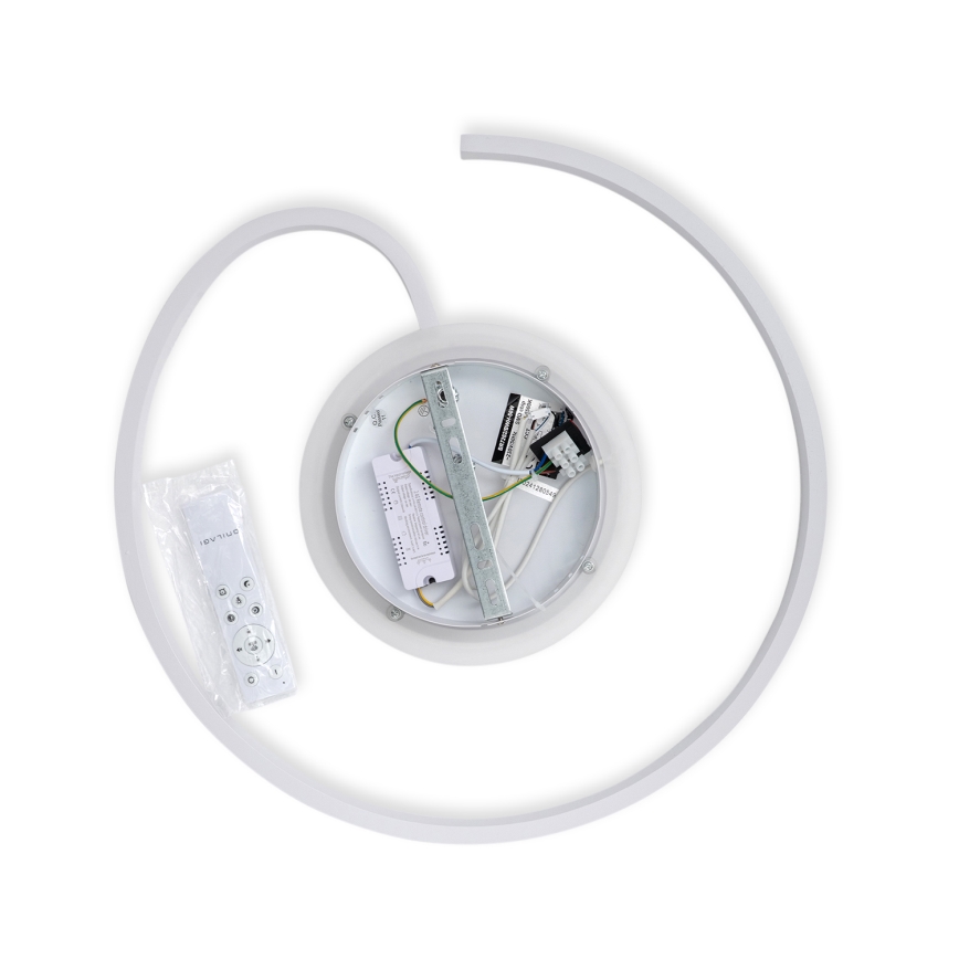 Brilagi - Plafonnier LED dimmable SPIRAL LED/56W/230V Ø 50 cm 3000/4000/6000 K + télécommande