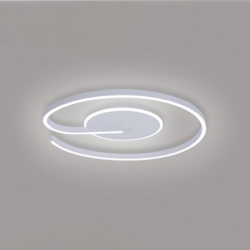 Brilagi - Plafonnier LED dimmable SPIRAL LED/56W/230V Ø 50 cm 3000/4000/6000K + télécommande