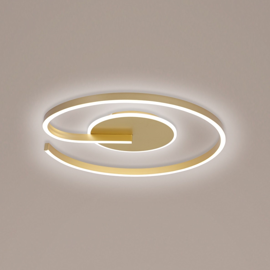 Brilagi - Plafonnier LED dimmable SPIRAL LED/56W/230V Ø 50 cm 3000/4000/6000K + télécommande