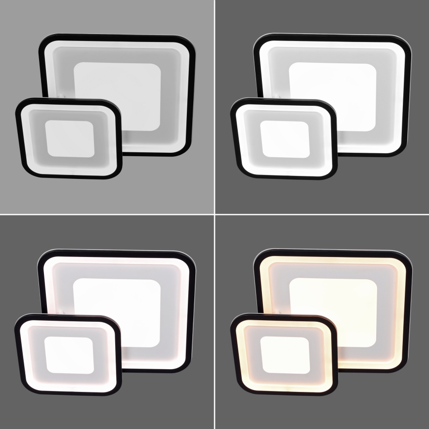 Brilagi - Plafonnier LED dimmable TANDORA LED/49W/230V 3000-6000K avec télécommande