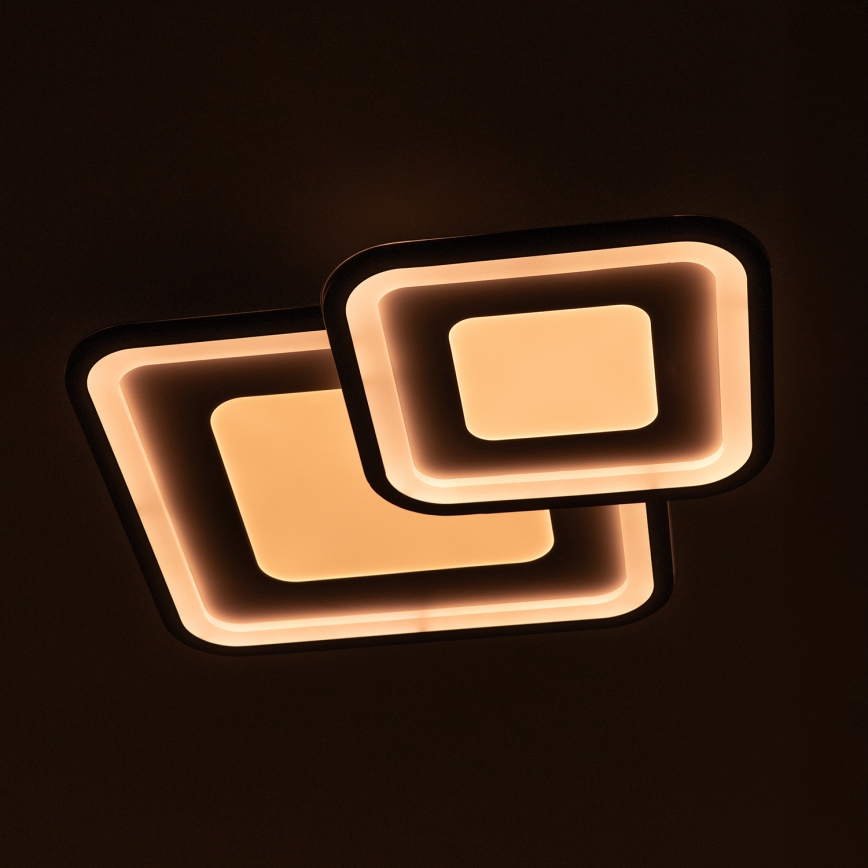 Brilagi - Plafonnier LED dimmable TANDORA LED/49W/230V 50x50 cm 3000-6000K + télécommande