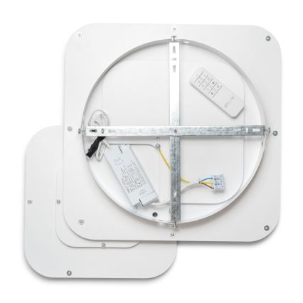 Brilagi - Plafonnier LED dimmable TANDORA LED/49W/230V 50x50 cm 3000-6000K + télécommande