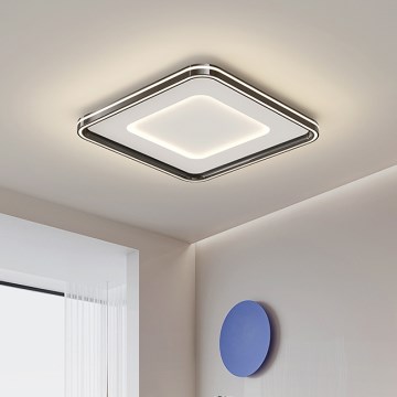 Brilagi - Plafonnier LED dimmable TRIVARO LED/65W/230V 3000–6000 K 30×30 cm + télécommande