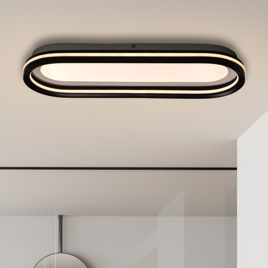 Brilagi - Plafonnier LED dimmable TRIVARO LED/85W/230V 3000-6000K 20x60 cm + télécommande