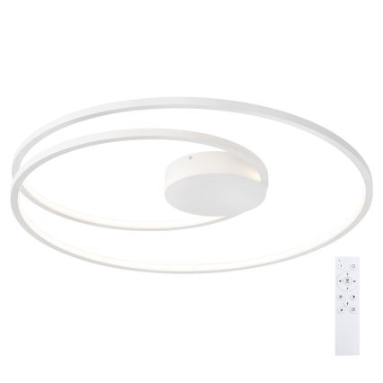 Brilagi - Plafonnier LED dimmable TWISTER LED/105W/230V 3000–6000K Ø 100 cm blanc + télécommande
