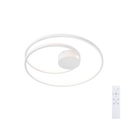 Brilagi - Plafonnier LED dimmable TWISTER LED/48W/230V 3000-6000K Ø 50 cm blanc + télécommande